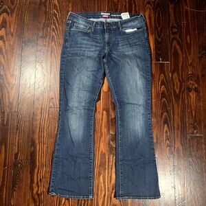 Denizen 16M Modern Bootcut Jeans Medium Blue Mid Rise Y2K